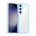 thumbnail image 1 of Decase for Samsung Galaxy S24 Plus Case,Slim Rugged Shockproof Anti-Scratch Soft TPU Bumper Anti-Fall Lightweight Hybrid Crystal Clear Back Cover Case,Skyblue, 1 of 8