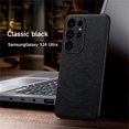 thumbnail image 1 of Decase for Samsung Galaxy S24 Plus Compatible with MagSafe Case,with Lens Protector,Slim Magnetic Premium Business Luxury PU Leather Anti-Fall Shockproof Protective Phone Case Cover,Black, 1 of 8
