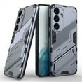 thumbnail image 1 of Decase for Samsung Galaxy S24 Ultra Military Grade Protection Case,Built-in Invisible Foldable Kickstand,Shockproof Scratch Resistant Anti-Fingerprint Slim Ultra Phone Back Cover11111111,Gray, 1 of 9
