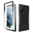 thumbnail image 1 of Decase for Samsung Galaxy S25 Plus Dual-layer Protection Case,Silm Shockproof Hybrid TPU Bumper Anti-Scratch Crystal Clear Gradient PC Back Cover Drop Proof Protective Phone Case,Black, 1 of 6