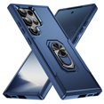 thumbnail image 1 of Decase for Samsung Galaxy S25 Ultra Case,Shockproof Protection,Rotating Ring Stand,Magnetic Car Mount Compatible, Scratch-Resistant, Dual Layer Hard PC + TPU Cover,E, 1 of 9