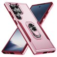 thumbnail image 1 of Decase for Samsung Galaxy S25 Ultra Case,Shockproof Protection,Rotating Ring Stand,Magnetic Car Mount Compatible, Scratch-Resistant, Dual Layer Hard PC + TPU Cover,B, 1 of 9