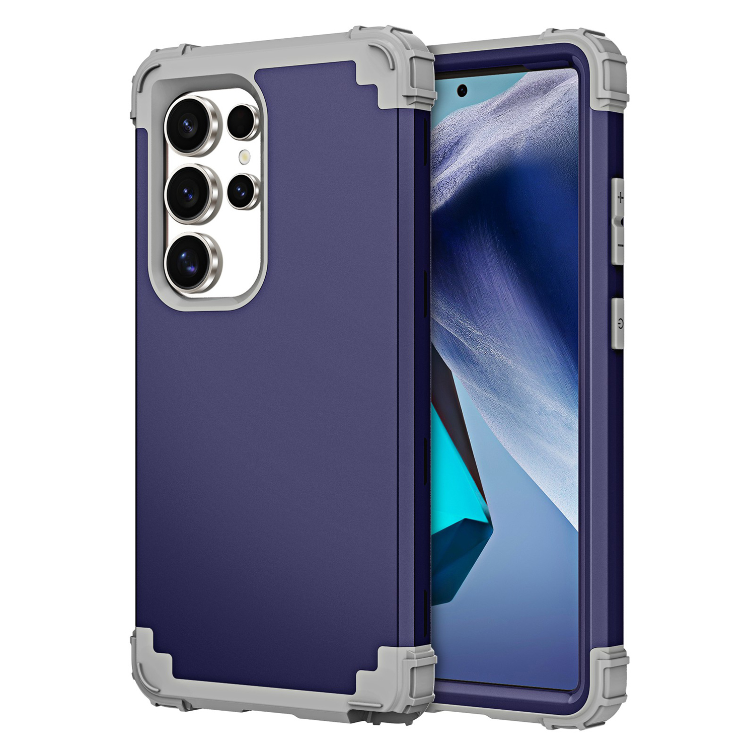 Decase for Samsung Galaxy S25 Ultra Phone Case,Shockproof Three Layer