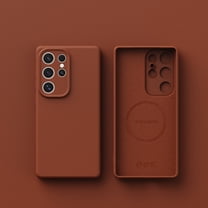 Decase for Samsung Galaxy S25 Ultra Soft TPU Shockproof Case,Flexible Slim Silicone Back Cover, Anti-Scratch Shock-Absorbent Protective Phone Case,Tan