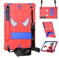 thumbnail image 1 of Decase for Samsung Galaxy Tab S9 11" / S9 FE 10.9 Inch,Heavy Duty Shockproof Kid Friendly New Case with Stand & Crossbody Strap,for Samsung Galaxy Tab S9 / S9 FE 2023,Red+Blue, 1 of 5