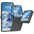 thumbnail image 1 of Decase for Samsung Galaxy Z Flip 7, Full Body Phone Case with Built-in Screen Protector, Hinge Slim Shockproof Cover, Wireless Charging Compatible,Black, 1 of 7