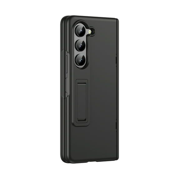 Decase for Samsung Galaxy Z Fold 4 Case with Kickstand,Ultra Slim Phone Cover with Front Screen Protector & Hinge Protection Anti-Scratch Case for Samsung Galaxy Z Fold 4 5G,Black