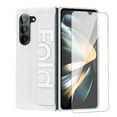 thumbnail image 1 of Decase for Samsung Galaxy Z Fold 5 (7.6" 2023) Slim Phone Case,Rugged Tough Silicone Anti-Slip Design,Shockproof Anti-fall Stylish Shell for Samsung Z Fold5 5G with Wristband + Screen Protector,White, 1 of 8