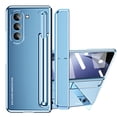 thumbnail image 1 of Decase for Samsung Galaxy Z Fold 5 Case with S Pen Holder & Stylus, Magnetic Hinge Protection Case for Samsung Z Fold 5 5G 2023 with Built-in Screen Protector &  Hidden Stand,Blue, 1 of 7