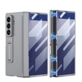 thumbnail image 1 of Decase for Samsung Galaxy Z Fold 6 Magnetic Case with Hinge Protection and Kickstand, 360° Full-Body Magnetic Protective Cover with Built-in Screen Protector Phone Case for Galaxy Z Fold6,Gray, 1 of 10