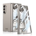 thumbnail image 1 of Decase for Samsung Galaxy Z Fold 6 case, Full Body Cover with Built-in Screen Protector, Ultra Slim, Shockproof, Anti-Scratches, Hard PC Protective Phone Case for Galaxy Z Fold 6,Titaniumgray, 1 of 6