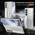 thumbnail image 1 of Decase for Samsung Galaxy Z Fold 7 5G 2025 Hybrid Case with Hand Strap, Rugged Fold7 Hand Strap Case with Kickstand+Screen Protector,All-Inclusive Shockproof Protection Cover for Z Fold 7 5G,Clear, 1 of 7
