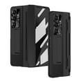 thumbnail image 1 of Decase for Samsung Galaxy Z Fold 7 Case with Hinge Protection, Ultra Thin Built-in Screen Protector Kickstand Back Cover,Wireless Charger Compatible,Rugged Protection Slim Z Fold 7 Case,Black, 1 of 7