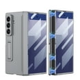 thumbnail image 1 of Decase for Samsung Galaxy Z Fold 7 Magnetic Case with Hinge Protection and Kickstand, 360° Full-Body Magnetic Protective Cover with Built-in Screen Protector Phone Case for Galaxy Z Fold7,Gray, 1 of 10