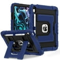 thumbnail image 1 of Decase Shockproof Rugged Case for Apple iPad 11th Gen 2025/ iPad 10th Generation 10.9" 2022 with Kickstand & Shoulder Strap,Tri-Layer PC+TPU Back Cover,Heavy Duty Shock-Absorbent Protective Case,M, 1 of 9
