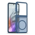 thumbnail image 1 of Decase Skin-Feel Anti-Scratch PC+TPU Case for Motorola Razr 50 2024,Compatible with Mag-Safe,Translucent Matte Drop Proof Phone Case,Rugged Back Cover for Motorola Razr 50 2024 Case,Blue, 1 of 6