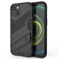 thumbnail image 1 of Decase Slim Case for iPhone 14 Plus Heavy Duty Shockproof Case with Built-in Kickstand Double Drop and Scratch Resistant Hybrid Case Black,for iPhone 14 Plus, 1 of 8