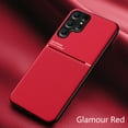 thumbnail image 1 of Decase Slim Phone Case for Samsung Galaxy S25 Ultra,Anti-Scratch Cover Bumper Built-in Metal Plate for Samsung Galaxy S25 Ultra,Red, 1 of 5
