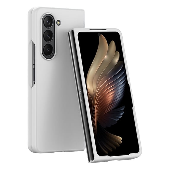 Decase Slim Rugged Case Compatible with Samsung Galaxy Z Fold 6,Hard PC Anti-Scratch Shockproof Cover,Support Wireless Charging,Hard PC Case Compatible with Samsung Galaxy Z Fold 6,White