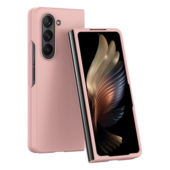 Decase Slim Rugged Case Compatible with Samsung Galaxy Z Fold 6,Hard PC Anti-Scratch Shockproof Cover,Support Wireless Charging,Hard PC Case Compatible with Samsung Galaxy Z Fold 6,Pink
