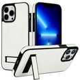 thumbnail image 1 of Decase Strong Magnetic Case for iPhone 13,Compatible with Mag-Safe,Military-Grade Shockproof PU Leather Slim Phone Case Hidden Kickstand Cover for Apple 13,white, 1 of 7