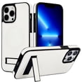 thumbnail image 1 of Decase Strong Magnetic Case for iPhone 13 Mini,Compatible with Mag-Safe,Military-Grade Shockproof PU Leather Slim Phone Case Hidden Kickstand Cover for Apple 13 Mini,white, 1 of 7