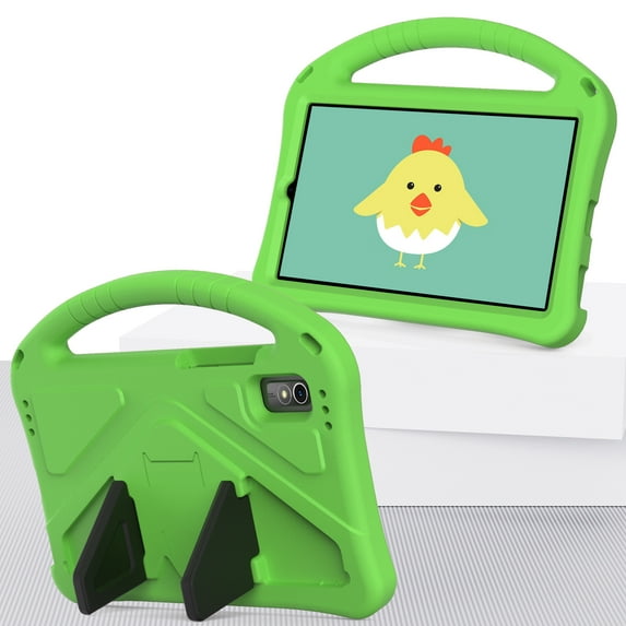 Decase Tablet Shell for Lenovo Tab M9 Kids Case 9 inch (TB-310FU),Child Proof Shockproof Cover with EVA Foam Handle & Hidden Kickstand Case Cover 2023 Release,Green