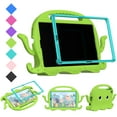 thumbnail image 1 of Decase Tablet Shell for Samsung Galaxy Tab A7 Lite 8.7 inch 2021 Model (SM-T220/T225/T227),Kids Friendly Rugged Shockproof Cute 3D Cartoon Pattern Cover With Shoulder Strap &  Screen Protec,Grassgreen, 1 of 8