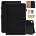 thumbnail image 1 of Decase Tablet Shell for Samsung Galaxy Tab A8 10.5 inch 2022 SM-X200/SM-X205/SM-X207,Slim Lightweight Tri-Fold Stand  Anti-Scratch Tablet Cover with Anti-Slip Strips & Wallet Card Slot,Black, 1 of 6