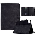 thumbnail image 1 of Decase Tablet Shell for iPad 8th Generation Case 2020/ iPad 7th Generation (iPad 10.2 Inch 2019) /iPad Air 3 /iPad Pro 10.5 Cute Tree Embossed Pattern Shockproof Ultra Slim Cover,Black, 1 of 4