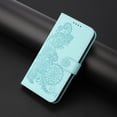 thumbnail image 1 of Decase Wallet Case for Samsung Galaxy A05,Galaxy A05 Ultra Thin Case Premium PU Leather Card Holder Phone Cover Embossed Shockproof Case Compatible with Samsung A05 - Lightblue, 1 of 6