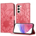 thumbnail image 1 of Decase Wallet Case for Samsung Galaxy S23 Case with Card Holder,Sunflower Pattern Leather Phone Case with Kickstand Magnetic Closure Shockproof Cover Fits for Samsung Galaxy S23,Rose, 1 of 6