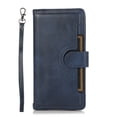 thumbnail image 1 of Decase Wallet Case for Samsung Galaxy S24 Plus 2024 New,Premium Flip Folio PU Leather Magnetic Clasp Card Slots Holder Slim Fit Phone Shell with Hand Strap for Galaxy S24 Plus,Darkblue, 1 of 6