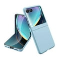 thumbnail image 1 of Decase for Motorola Razr 50 2024 Case with Front Screen Protector, Full Body Protection,Ultra-Thin Anti-Scratch and Shockproof Phone Case,Blue, 1 of 9