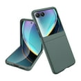 thumbnail image 1 of Decase for Motorola Razr 50 2024 Case with Front Screen Protector, Full Body Protection,Ultra-Thin Anti-Scratch and Shockproof Phone Case,Green, 1 of 9