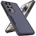 thumbnail image 1 of Decase for Samsung Galaxy S25 Ultra Case with Screen Protector Glass, Full Body Heavy Duty Rugged Shockproof Protective Phone Cover,Darkblue, 1 of 6
