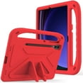 thumbnail image 1 of Decase for Samsung Galaxy Tab S9 Plus/S8 Plus/S7 Plus/S7 FE 12.4" tablet with EVA Foam Handle Kids Friendly Stand Cute Tablet Shell , Red, 1 of 5