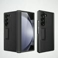 thumbnail image 1 of Decase for Samsung Galaxy Z Fold 6 Case with Kickstand,4 in 1 Magnetic Hinge Protective Case for Samsung Z Fold 6 Case with Screen Protector,Black, 1 of 9