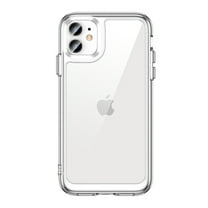 Decase for iPhone 11 Clear Case,Non Yellowing Hard Acrylic Back with TPU PC Bumper,Shockproof Anti Drop Protective Phone Case for iPhone 11,Clear