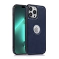 thumbnail image 1 of Decase for iPhone 14 Pro Max Case Luxury Leather Business Vintage Slim Non-Slip Soft Grip Shockproof Protective Cover (2022) 6.7 Inch (Brown), Blue, 1 of 6