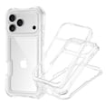 thumbnail image 1 of Decase for iPhone 17 Pro Case,Heavy Duty Crystal Clear Case,Shockproof Rugged Dual-Layer Protective Cover with Wrist Strap,Clear, 1 of 8
