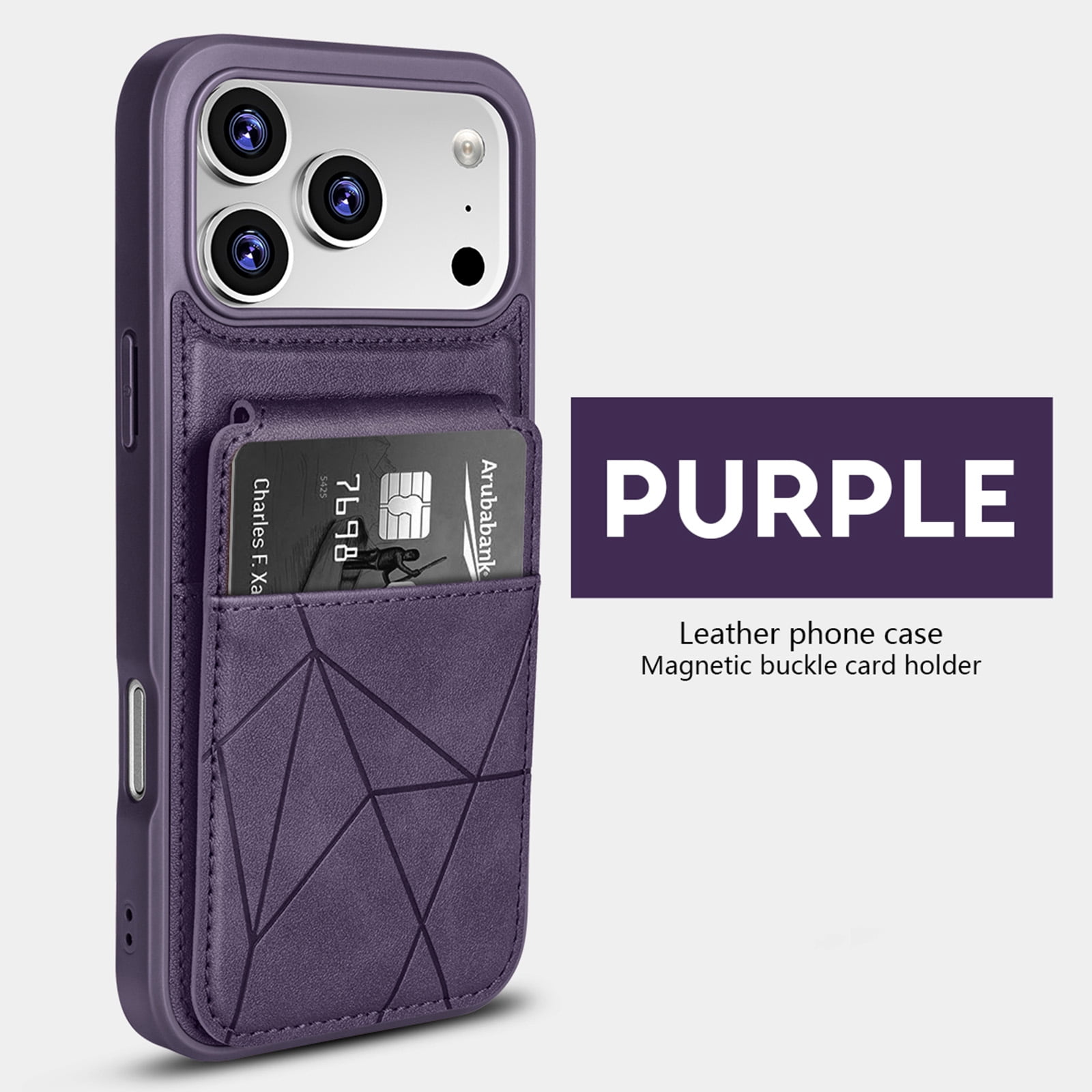 Decase for iPhone 18 Pro Max Case, Multi-Slot Leather Wallet Cover with ...