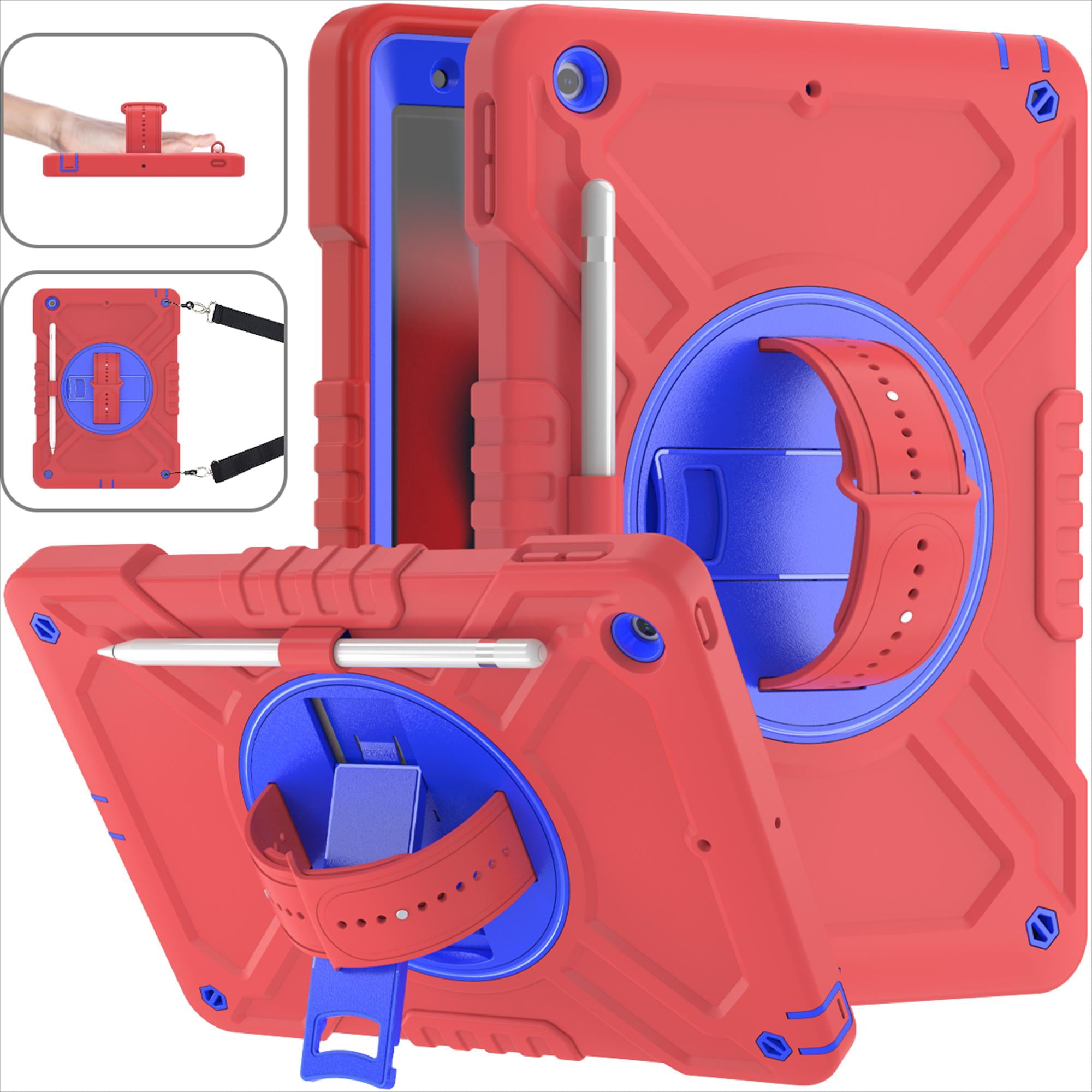 Rugged Heavy Duty Stand Case For IPad 2/3/4/5/6/7/8th Gen, IPad Air, IPad Mini - Shockproof & Kickstand