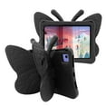 thumbnail image 1 of Decase for iPad 9th/8th/7th Generation 10.2" (2021/2020/2019) / Air 3rd Gen/Pro Tablet Case,3D Cute Butterfly Pattern Child Proof Tablet Shell Drop Protection Kickstand Hybrid Case , Black, 1 of 7