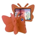 thumbnail image 1 of Decase for iPad 9th/8th/7th Generation 10.2" (2021/2020/2019) / Air 3rd Gen/Pro Tablet Case,3D Cute Butterfly Pattern Child Proof Tablet Shell Drop Protection Kickstand Hybrid Case , Red, 1 of 7