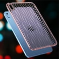 thumbnail image 1 of Decase iPad Air 3 10.5" 2019 Clear Case,iPad Pro 10.5" 2017 Case,Fashionable Ripple Design Soft TPU Anti-Yellow Shockproof Ultra Slim Transparent Cover for iPad Air 3rd Gen/iPad Pro 10.5 Inch,Pink, 1 of 6