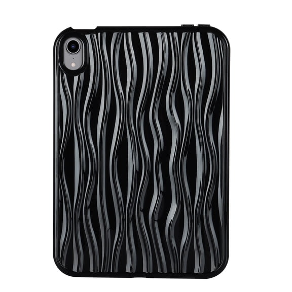 Decase for iPad Mini 7th(A17 Pro) 2024 / Mini 6th Generation 8.3" 2021, Ultra Thin TPU Back Cover Case, Soft Silicone Lightweight Tablet Basic Cover for iPad Mini 7th/6th Generation,Black