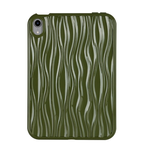 Decase for iPad Mini 7th(A17 Pro) 2024 / Mini 6th Generation 8.3" 2021, Ultra Thin TPU Back Cover Case, Soft Silicone Lightweight Tablet Basic Cover for iPad Mini 7th/6th Generation,Darkgreen