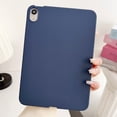 thumbnail image 1 of Decase for iPad Mini (A17 Pro, 2024 Model, 7th Generation) / Mini 6 (2021 Model, 6th Generation),Soft Skin Silicone Side Corner Protective Cover for 8.3" iPad Air 7th&6th Generation Tablet,Darkblue, 1 of 7
