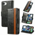 thumbnail image 1 of Decase for iPhone 12 Mini Flip Wallet Cover,Shockproof Flip Kickstand PU Leather Case with Cash & Card Slots Holder Stand Cover, Business PU Leather Wallet Phone Case for iPhone 12 Mini,Black, 1 of 10